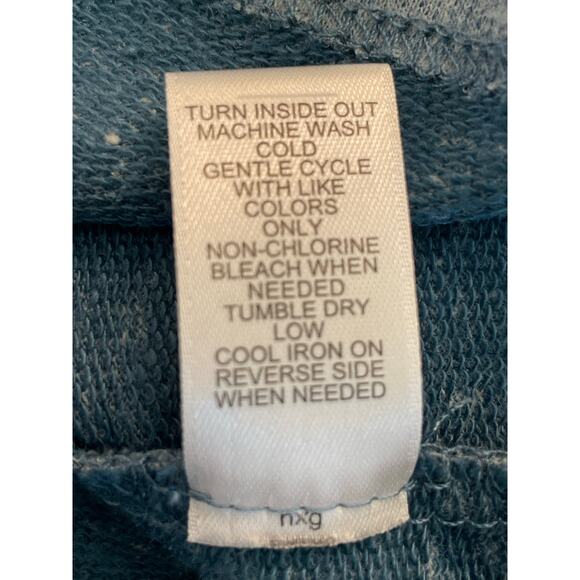 CATO Blue and Leopard crewneck sweatshirt ladies M - Picture 8 of 10